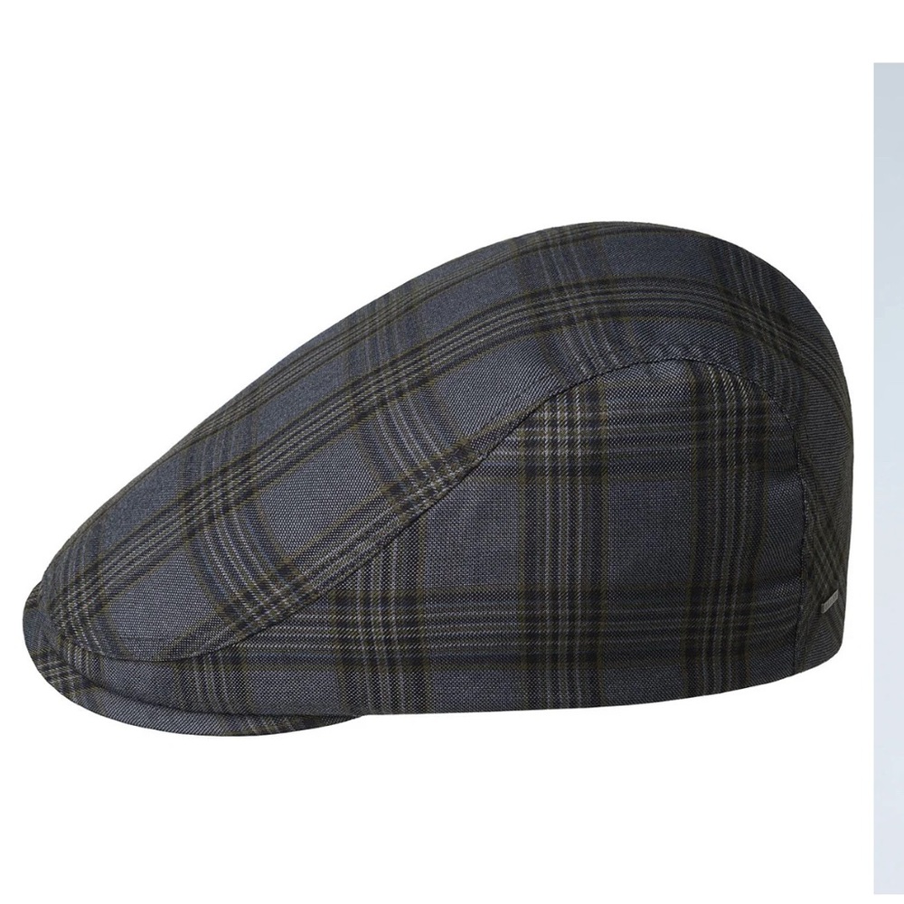 Plaid Flat Cap